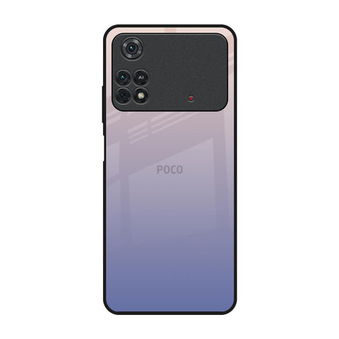 Rose Hue Poco M4 Pro Glass Back Cover Online