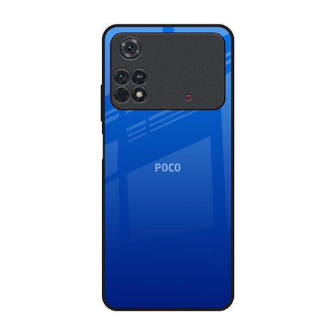 Egyptian Blue Poco M4 Pro Glass Back Cover Online