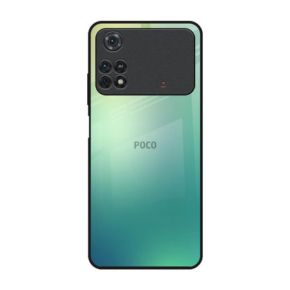 Dusty Green Poco M4 Pro Glass Back Cover Online