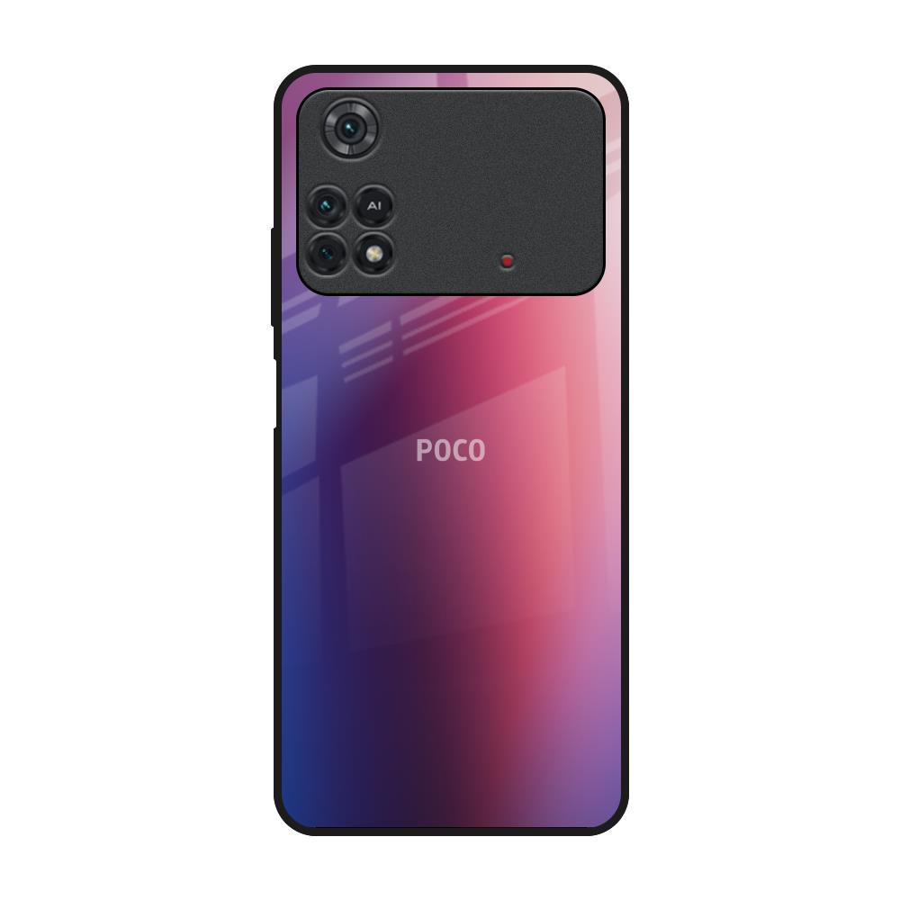 Multi Shaded Gradient Poco M4 Pro Glass Back Cover Online