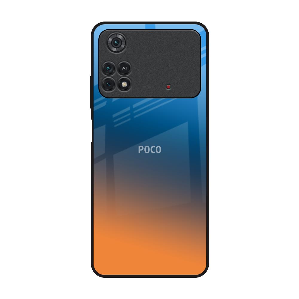 Sunset Of Ocean Poco M4 Pro Glass Back Cover Online