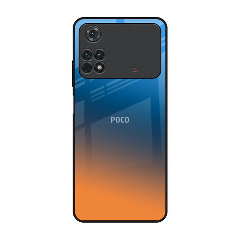 Sunset Of Ocean Poco M4 Pro Glass Back Cover Online