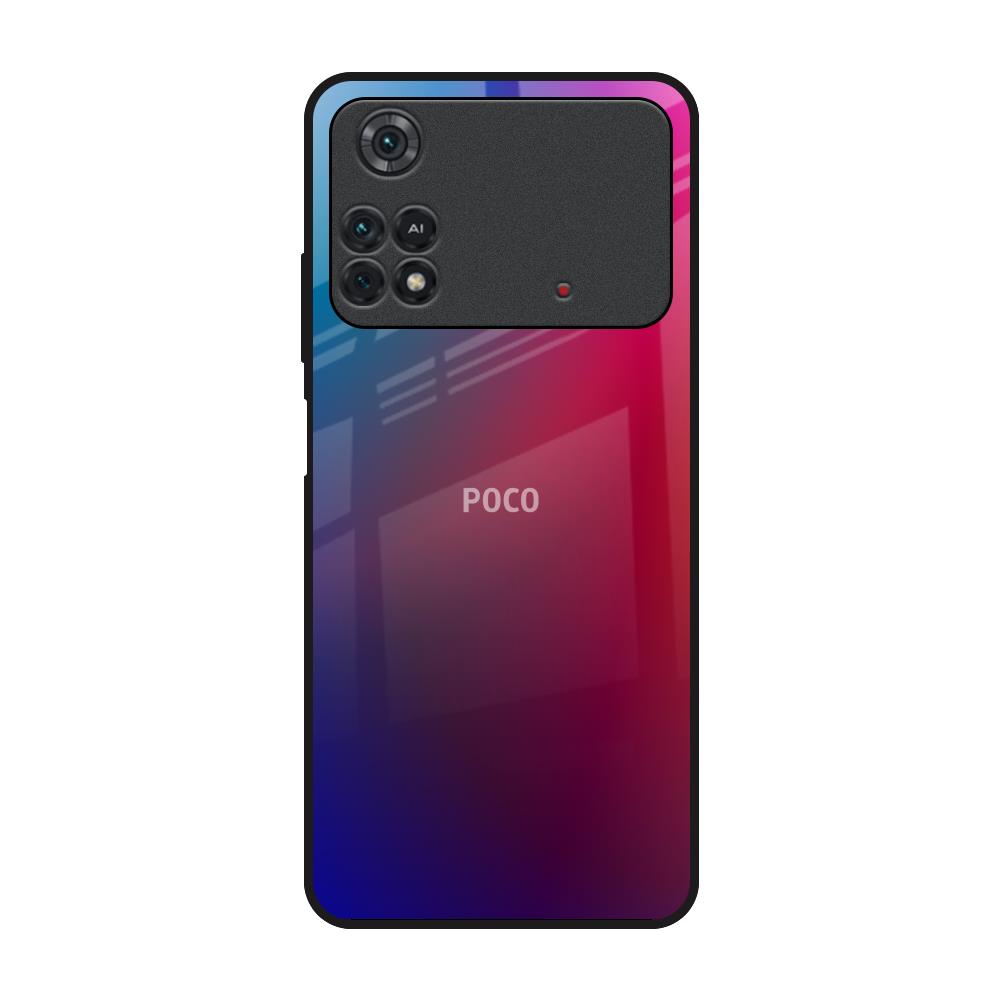 Magical Color Shade Poco M4 Pro Glass Back Cover Online