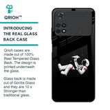 Space Traveller Glass Case for Poco M4 Pro