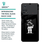 Peace Out Astro Glass Case for Poco M4 Pro