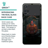 Lord Hanuman Animated Glass Case for Poco M4 Pro