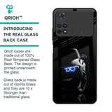 Car In Dark Glass Case for Poco M4 Pro