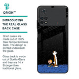 Night Sky Star Glass Case for Poco M4 Pro