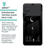 Catch the Moon Glass Case for Poco M4 Pro