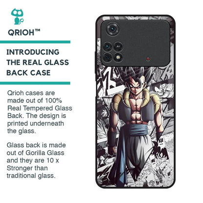 Dragon Anime Art Glass Case for Poco M4 Pro