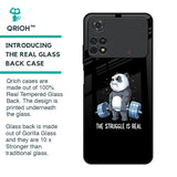 Real Struggle Glass Case for Poco M4 Pro