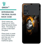 Ombre Krishna Glass Case for Poco M4 Pro