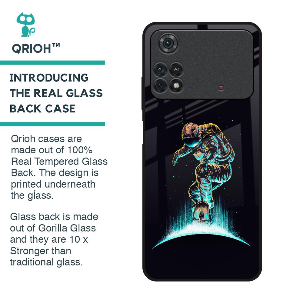 Star Ride Glass Case for Poco M4 Pro