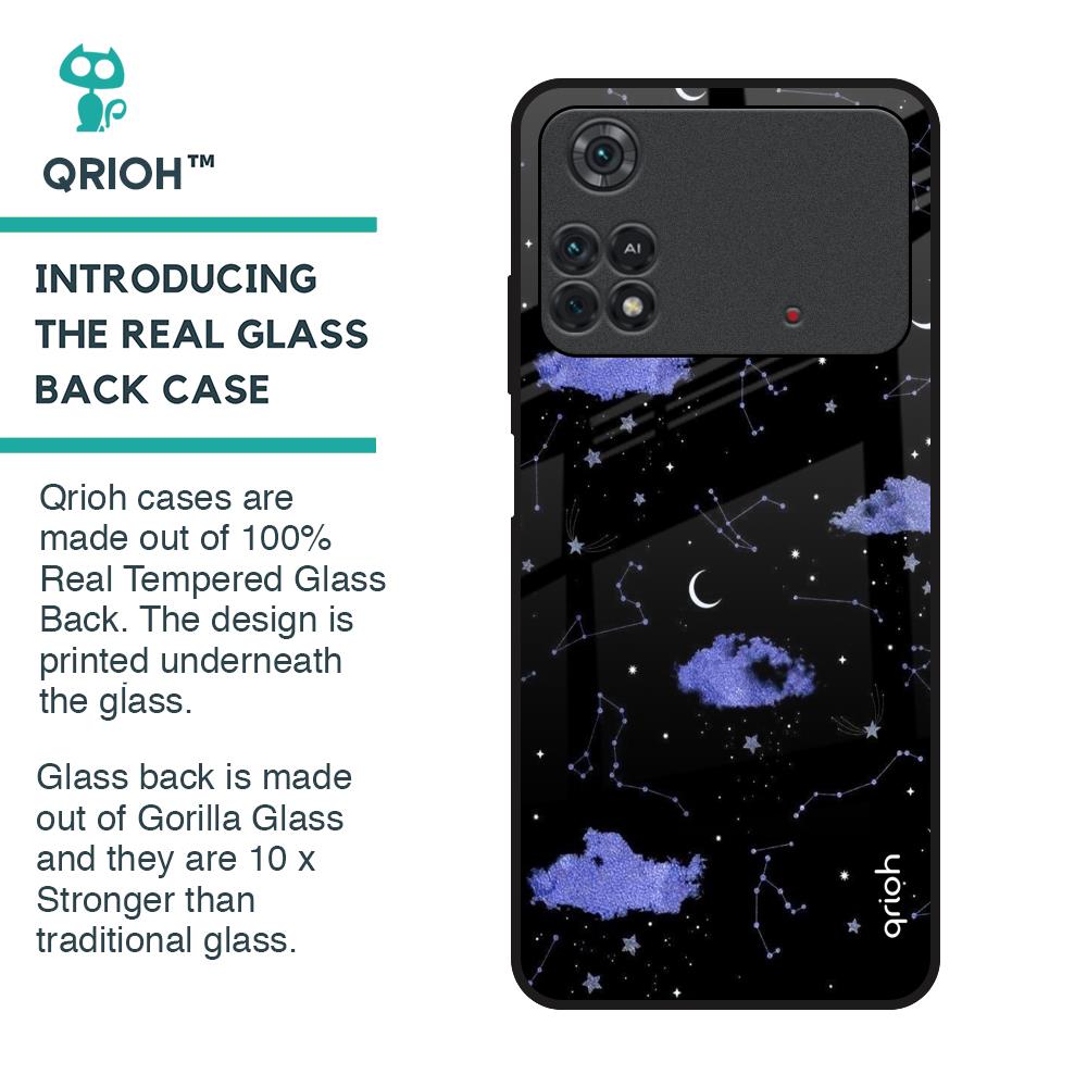 Constellations Glass Case for Poco M4 Pro