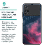 Moon Night Glass Case For Poco M4 Pro