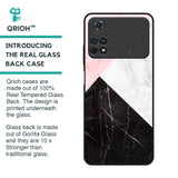 Marble Collage Art Glass Case For Poco M4 Pro