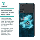 Power Of Trinetra Glass Case For Poco M4 Pro