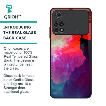 Dream So High Glass Case For Poco M4 Pro
