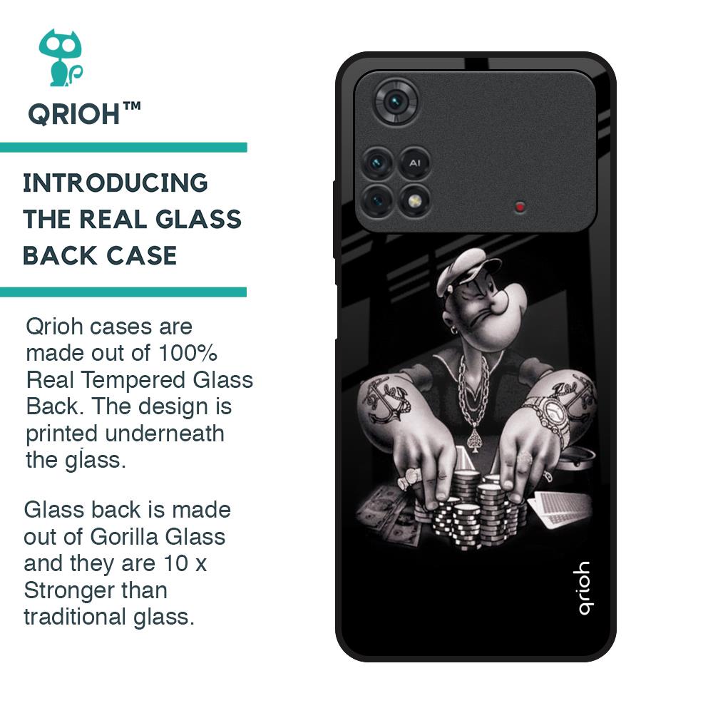 Gambling Problem Glass Case For Poco M4 Pro