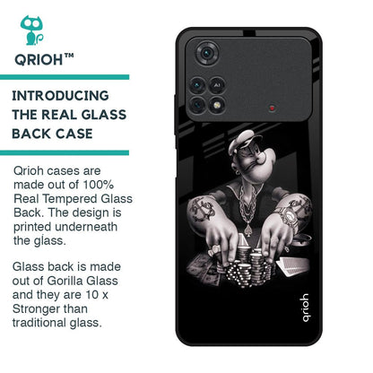Gambling Problem Glass Case For Poco M4 Pro