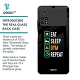 Daily Routine Glass Case for Poco M4 Pro
