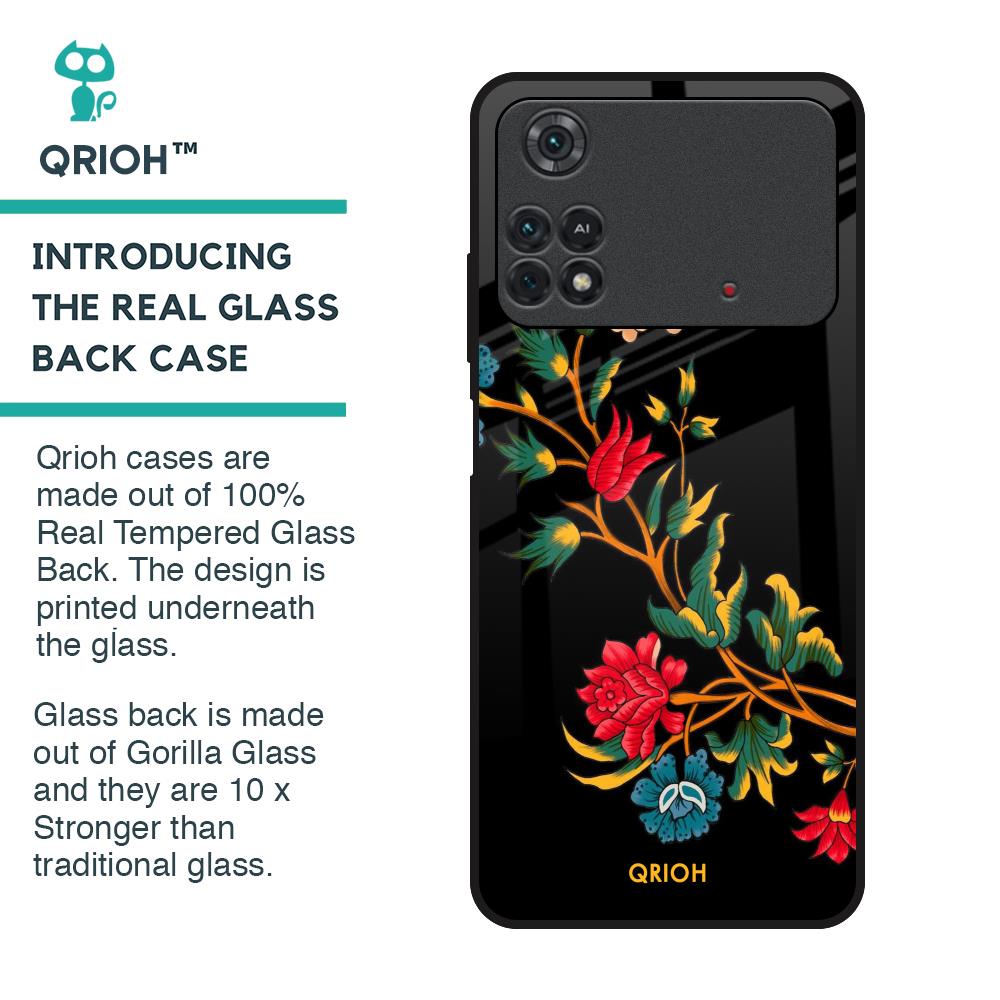 Dazzling Art Glass Case for Poco M4 Pro