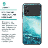 Sea Water Glass Case for Poco M4 Pro