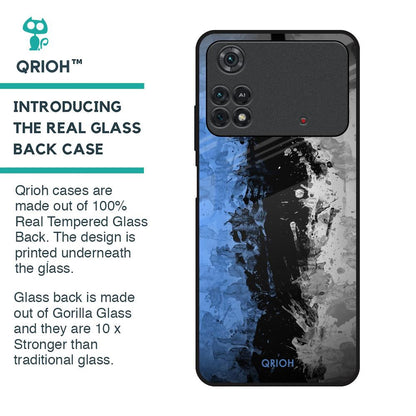 Dark Grunge Glass Case for Poco M4 Pro