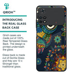 Owl Art Glass Case for Poco M4 Pro