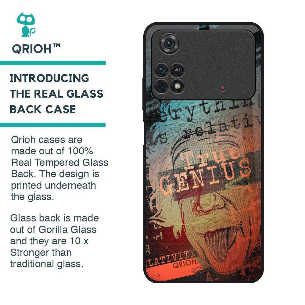 True Genius Glass Case for Poco M4 Pro