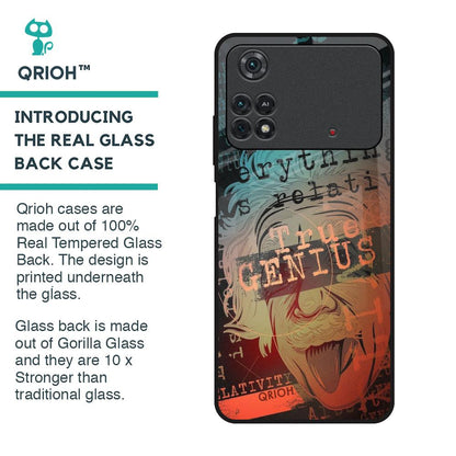 True Genius Glass Case for Poco M4 Pro