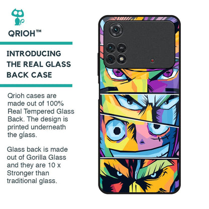 Anime Legends Glass Case for Poco M4 Pro