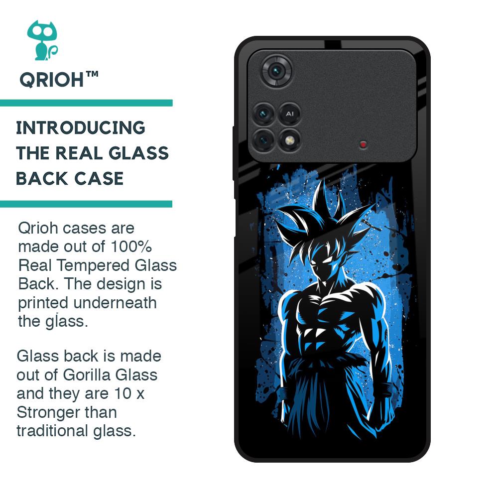 Splatter Instinct Glass Case for Poco M4 Pro