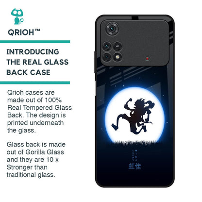 Luffy Nika Glass Case for Poco M4 Pro