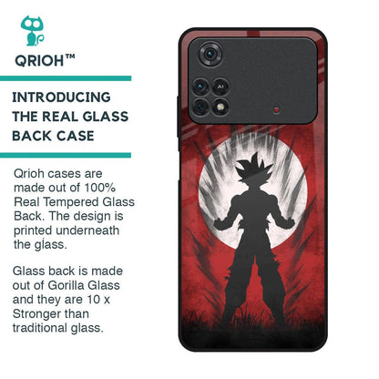 Japanese Animated Glass Case for Poco M4 Pro
