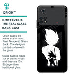 Monochrome Goku Glass Case for Poco M4 Pro
