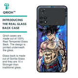 Branded Anime Glass Case for Poco M4 Pro