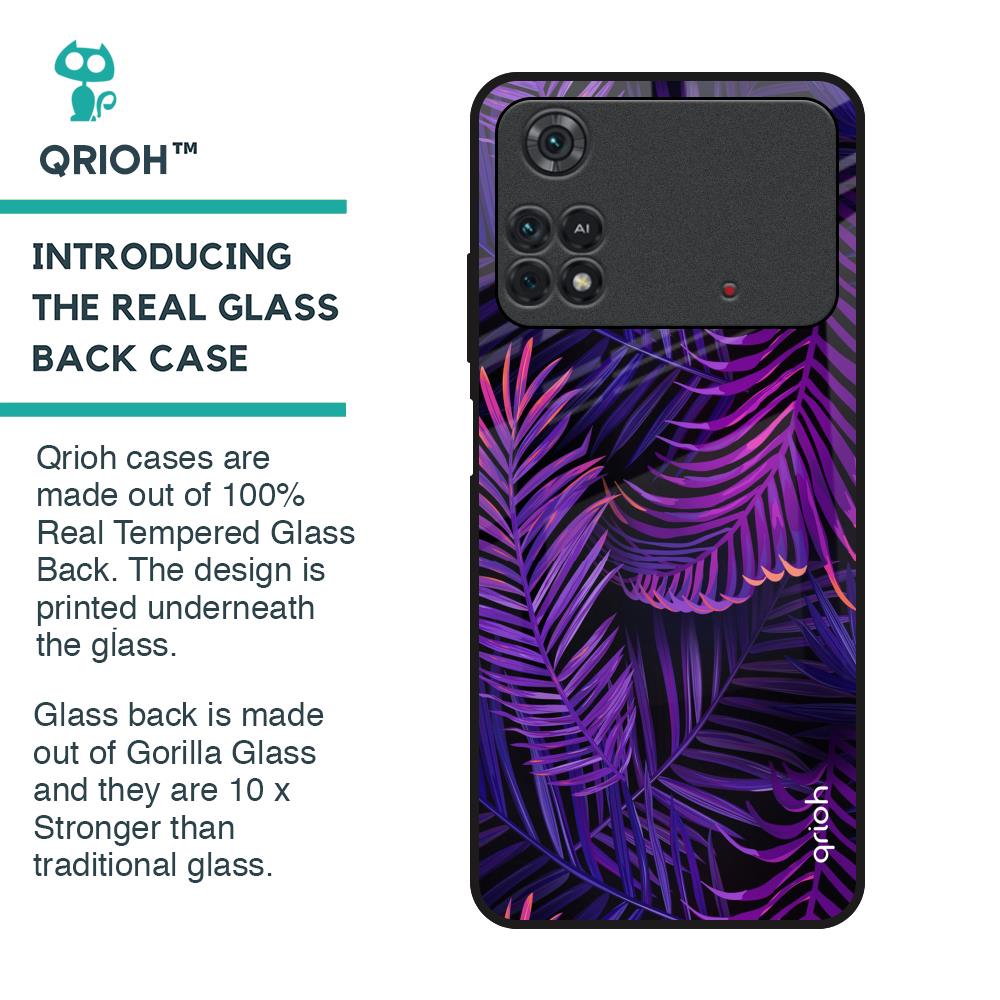 Plush Nature Glass Case for Poco M4 Pro