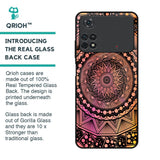 Floral Mandala Glass Case for Poco M4 Pro