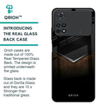 Dark Walnut Glass Case for Poco M4 Pro