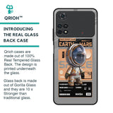 Space Ticket Glass Case for Poco M4 Pro