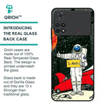 Astronaut on Mars Glass Case for Poco M4 Pro