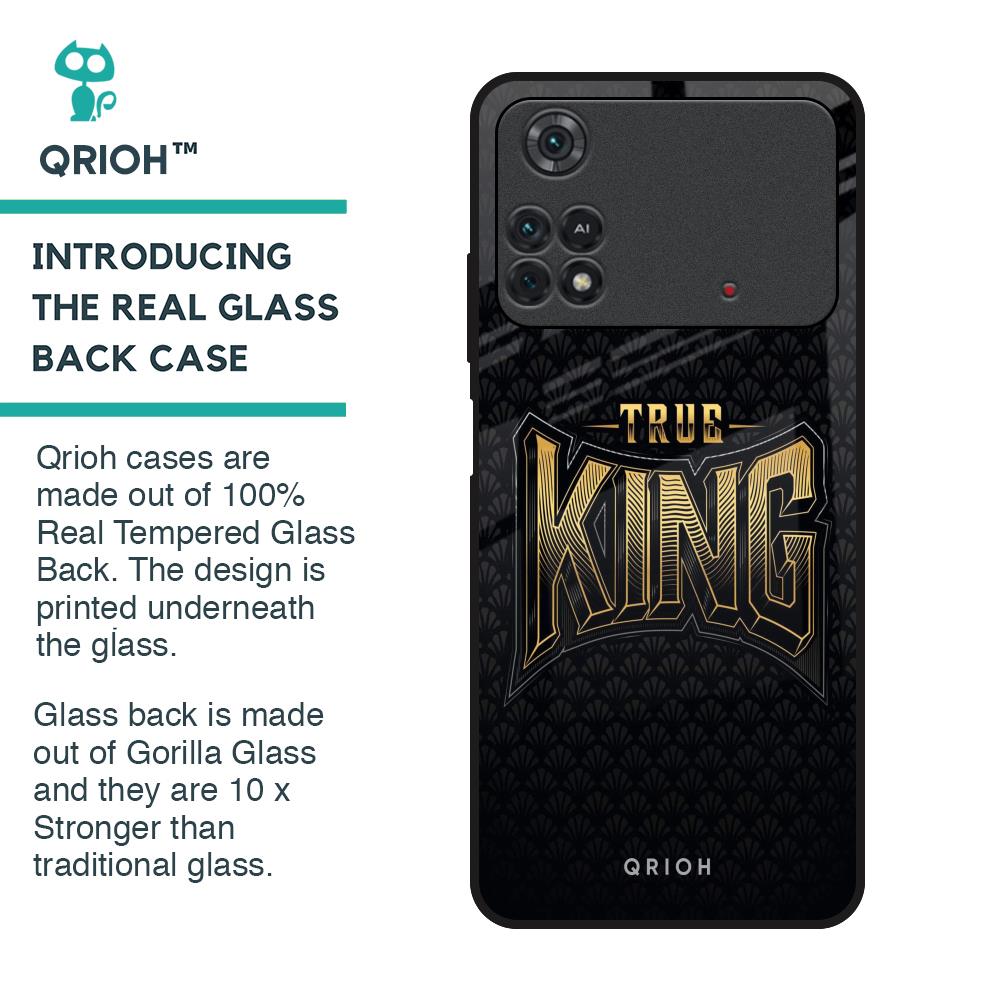 True King Glass Case for Poco M4 Pro