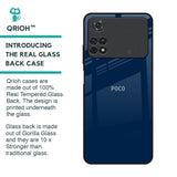 Royal Navy Glass Case for Poco M4 Pro