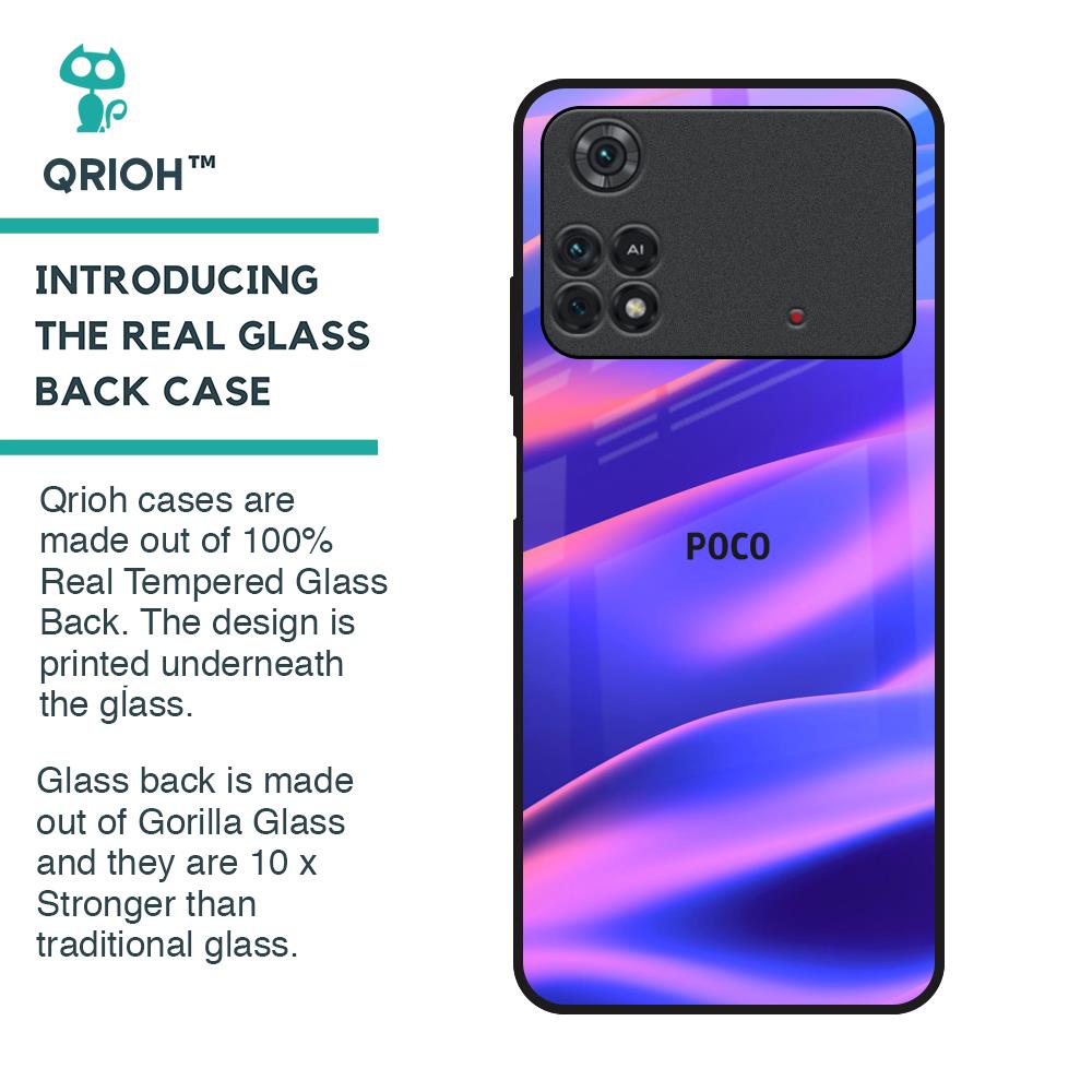 Colorful Dunes Glass Case for Poco M4 Pro