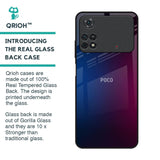 Mix Gradient Shade Glass Case For Poco M4 Pro