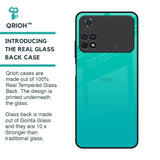 Cuba Blue Glass Case For Poco M4 Pro