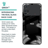 Zealand Fern Design Glass Case For Poco M4 Pro