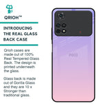 Lavender Gradient Glass Case for Poco M4 Pro