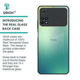Dusty Green Glass Case for Poco M4 Pro